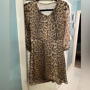Daniel Cremieux Leopard Print Dress